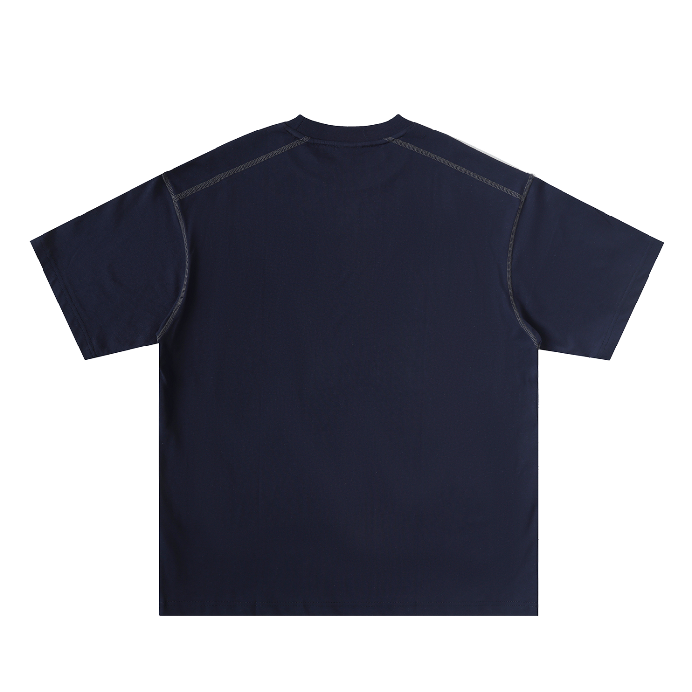 RDMPTN Oversized Contrast-Stitched Cotton Tee