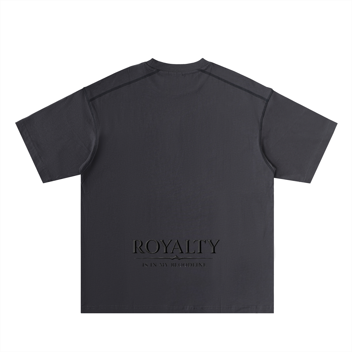 Called By Grace Oversized Contrast-Stitched Cotton Tee