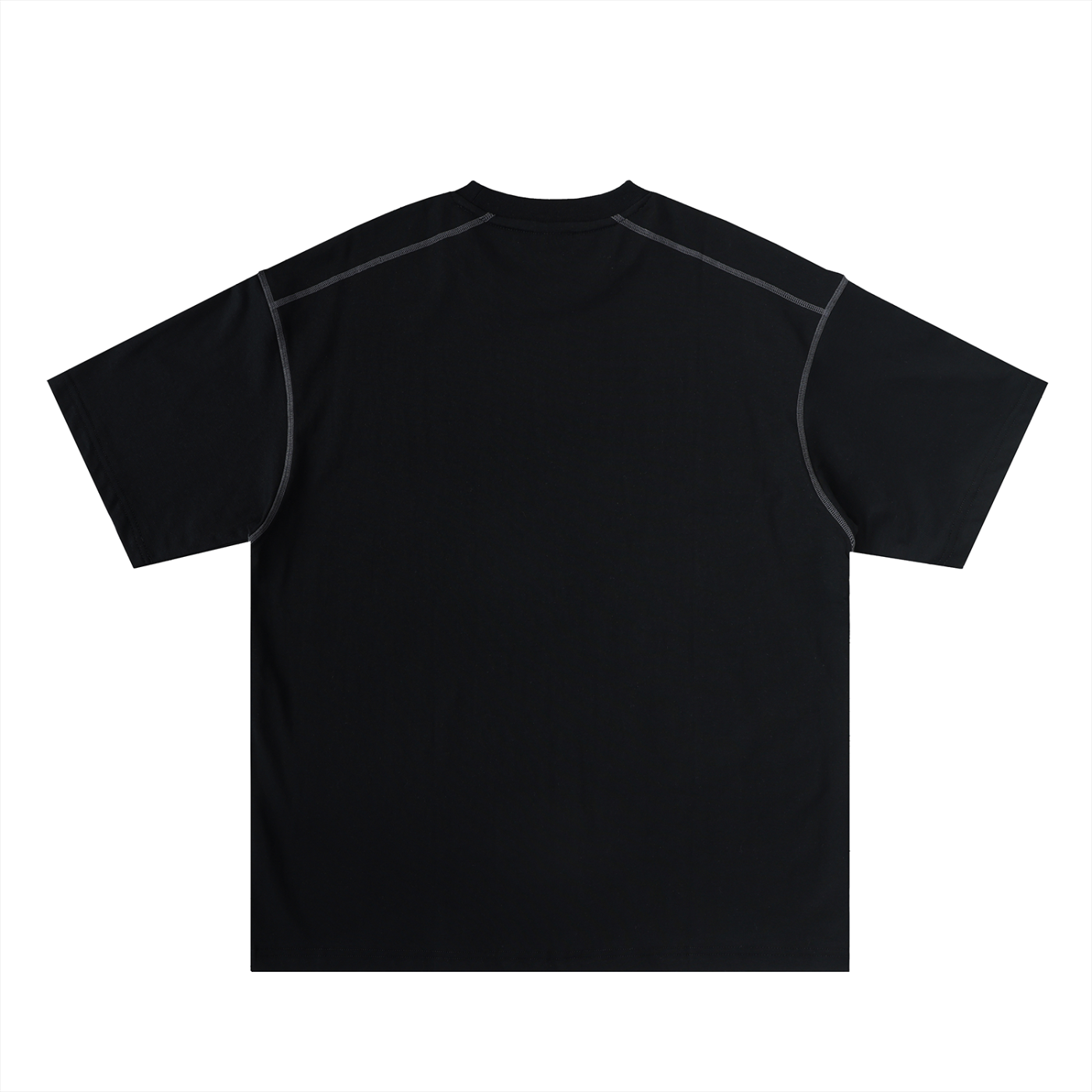 RDMPTN Oversized Contrast-Stitched Cotton Tee