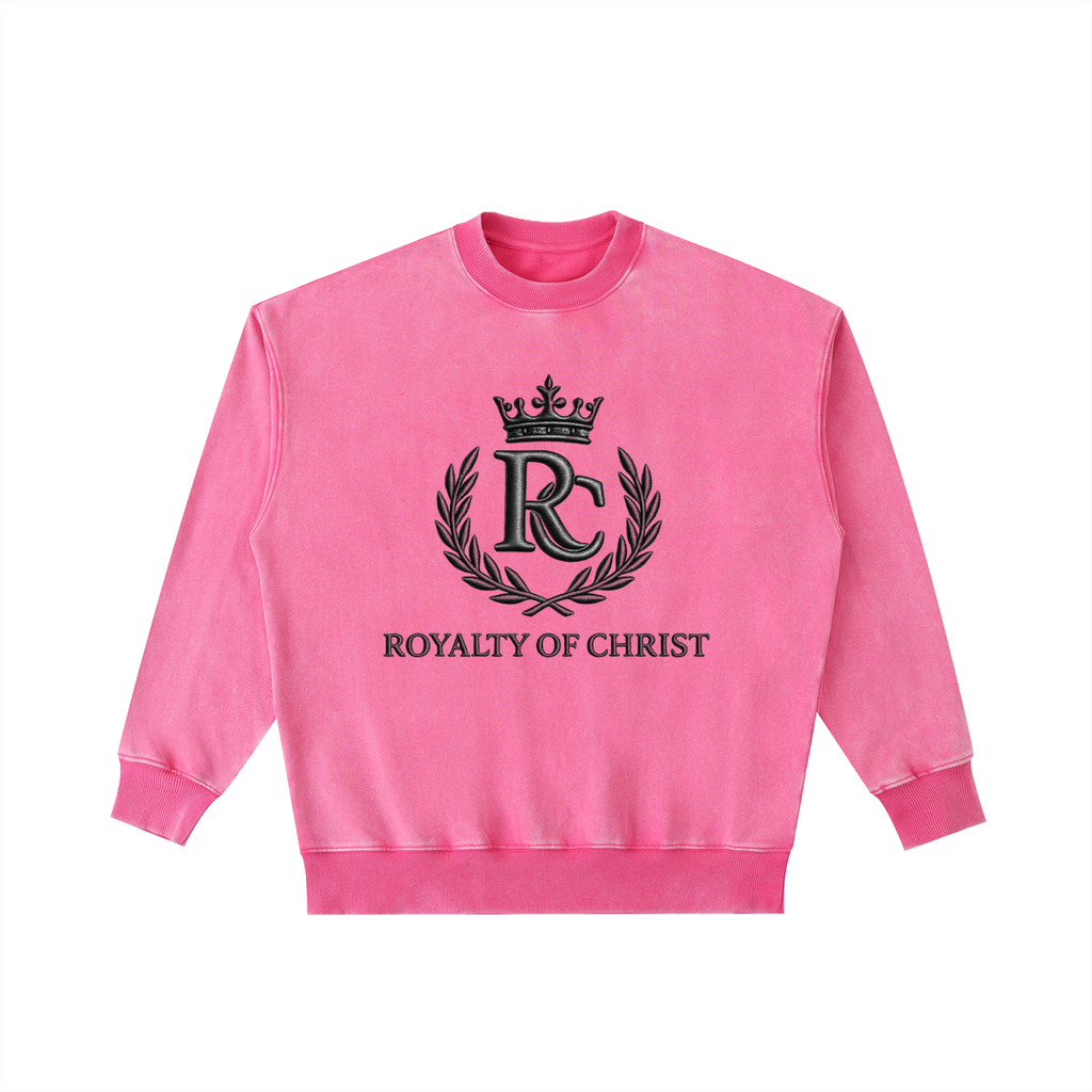 RC Crest Vintage Washed Heavyweight Crewneck Sweatshirt