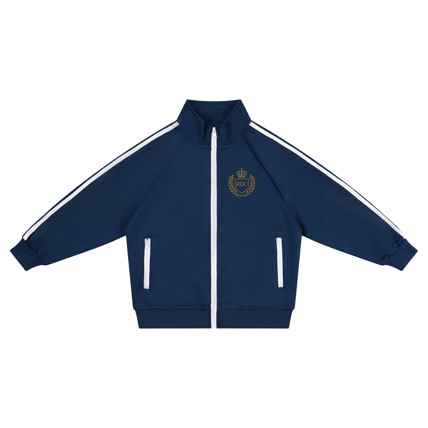 ROC Crest Kids’ Contrast Tape Coach Jacket