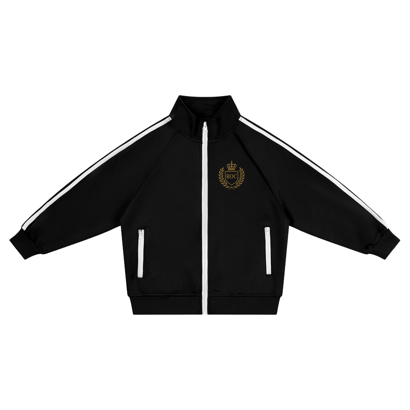 ROC Crest Kids’ Contrast Tape Coach Jacket