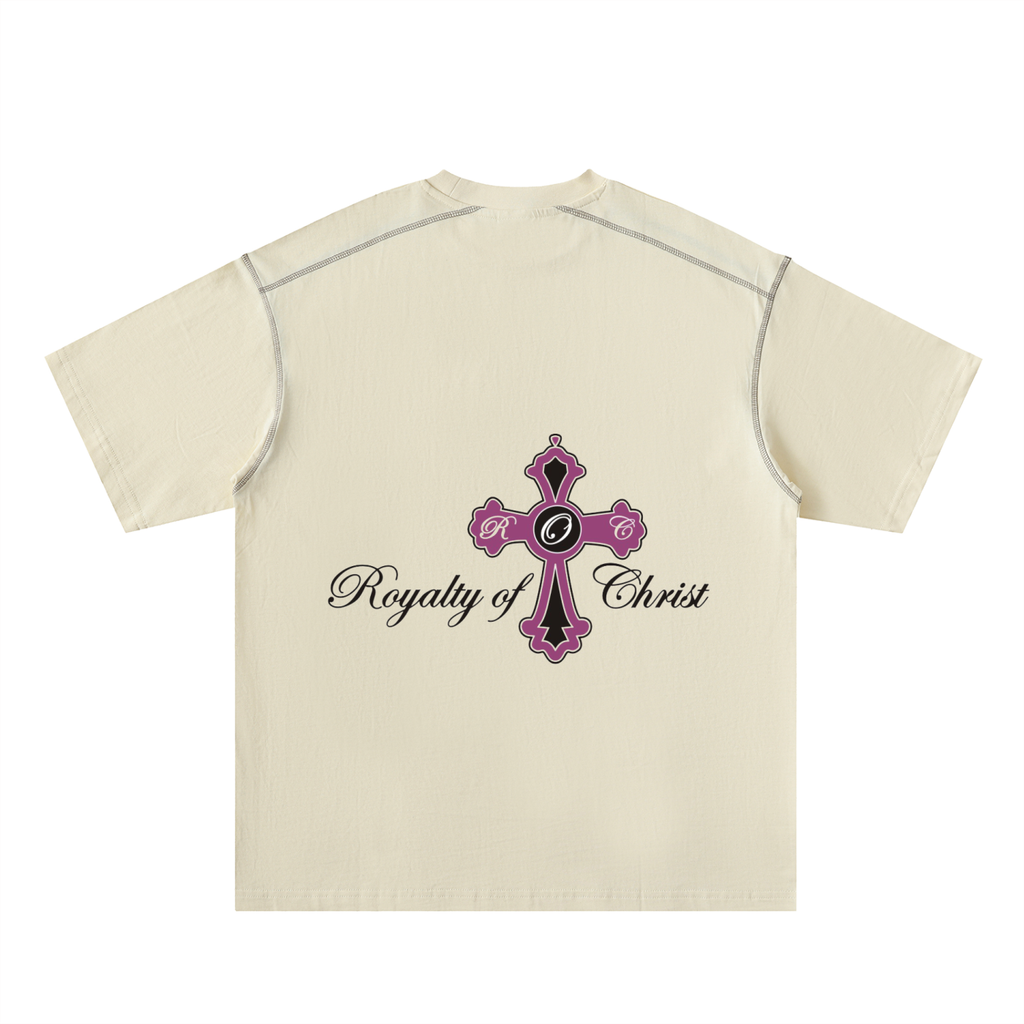 I Just Trust God Stitched Cotton Tee