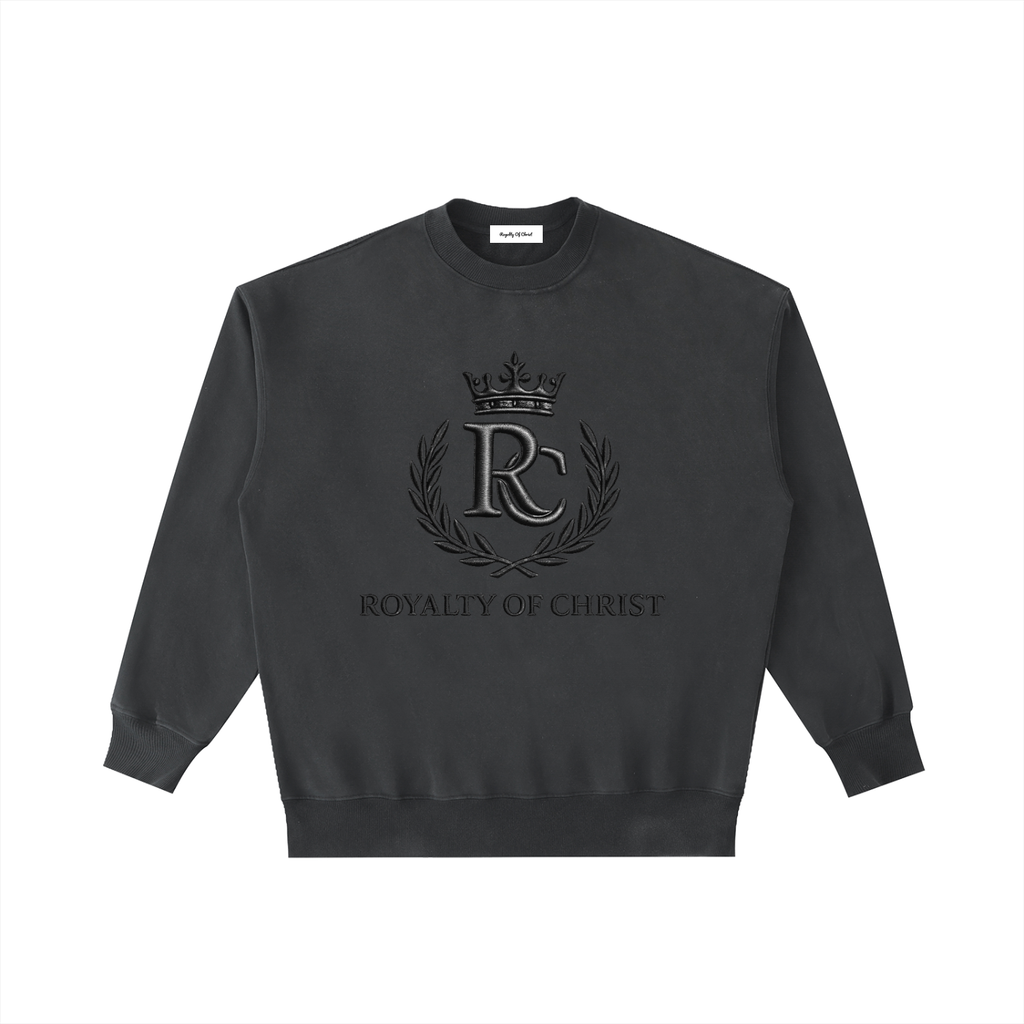RC Crest Vintage Washed Heavyweight Crewneck Sweatshirt