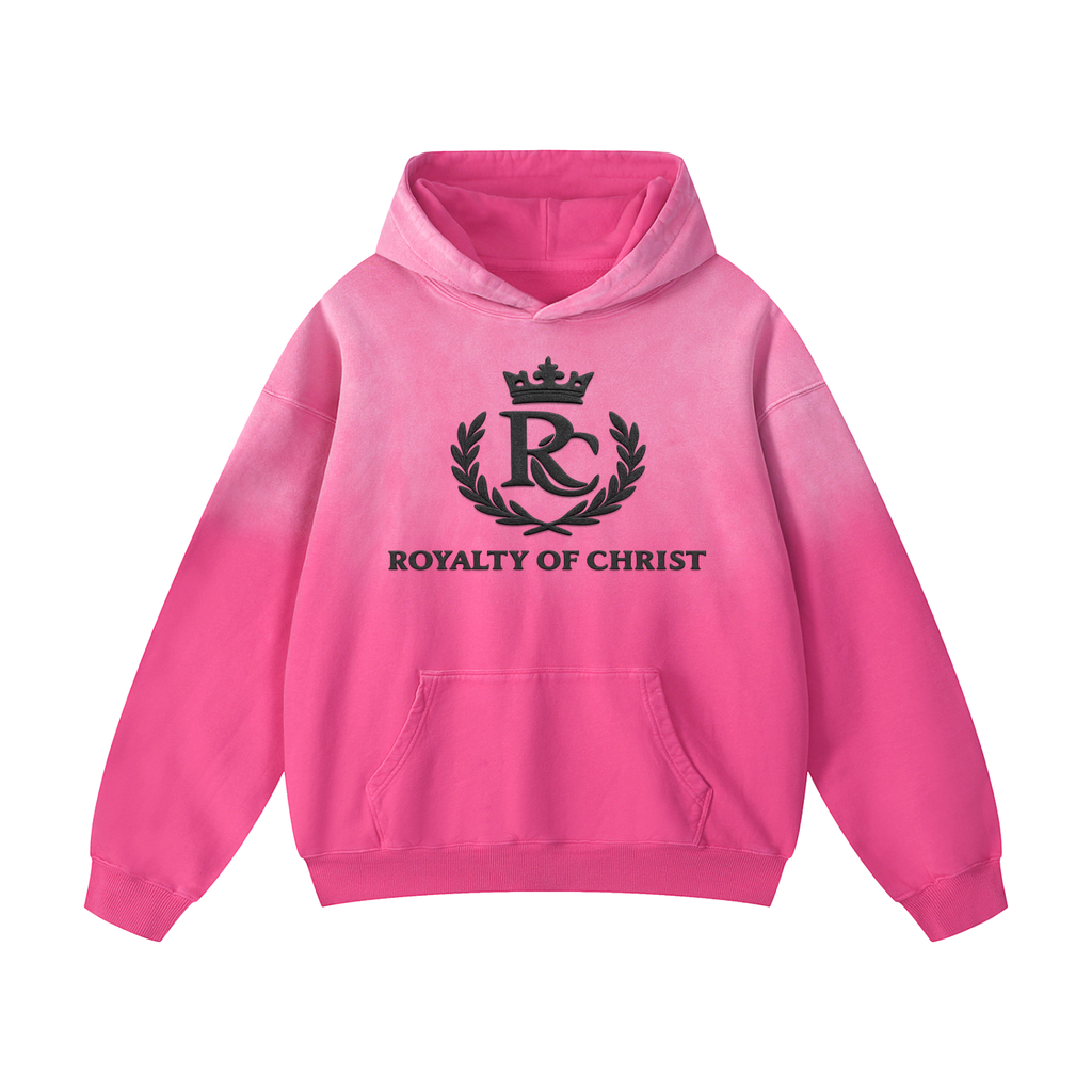 RC Crest Heavyweight Sunfade Oversized Hoodie