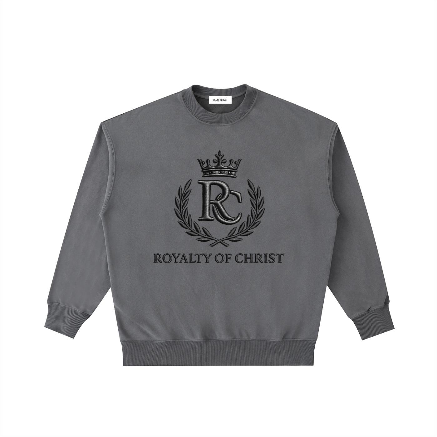 RC Crest Vintage Washed Heavyweight Crewneck Sweatshirt
