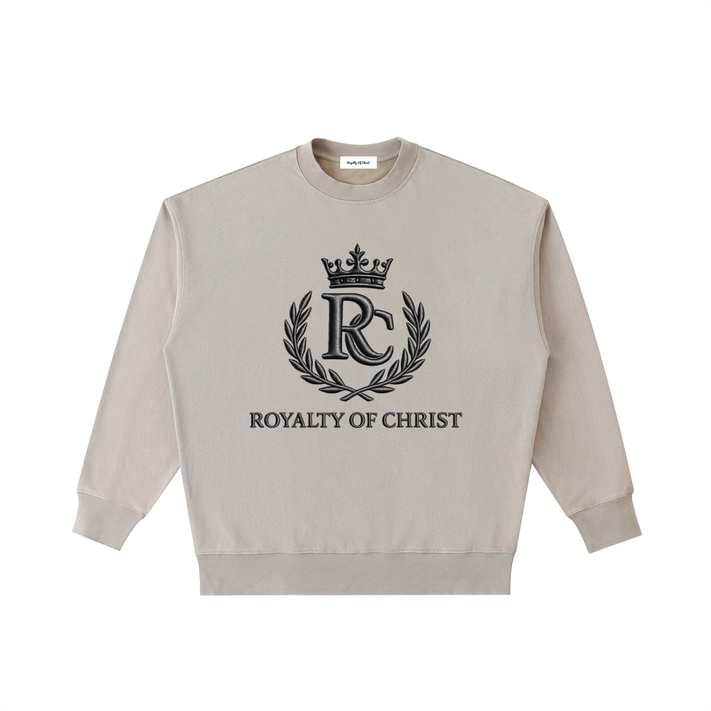 RC Crest Vintage Washed Heavyweight Crewneck Sweatshirt