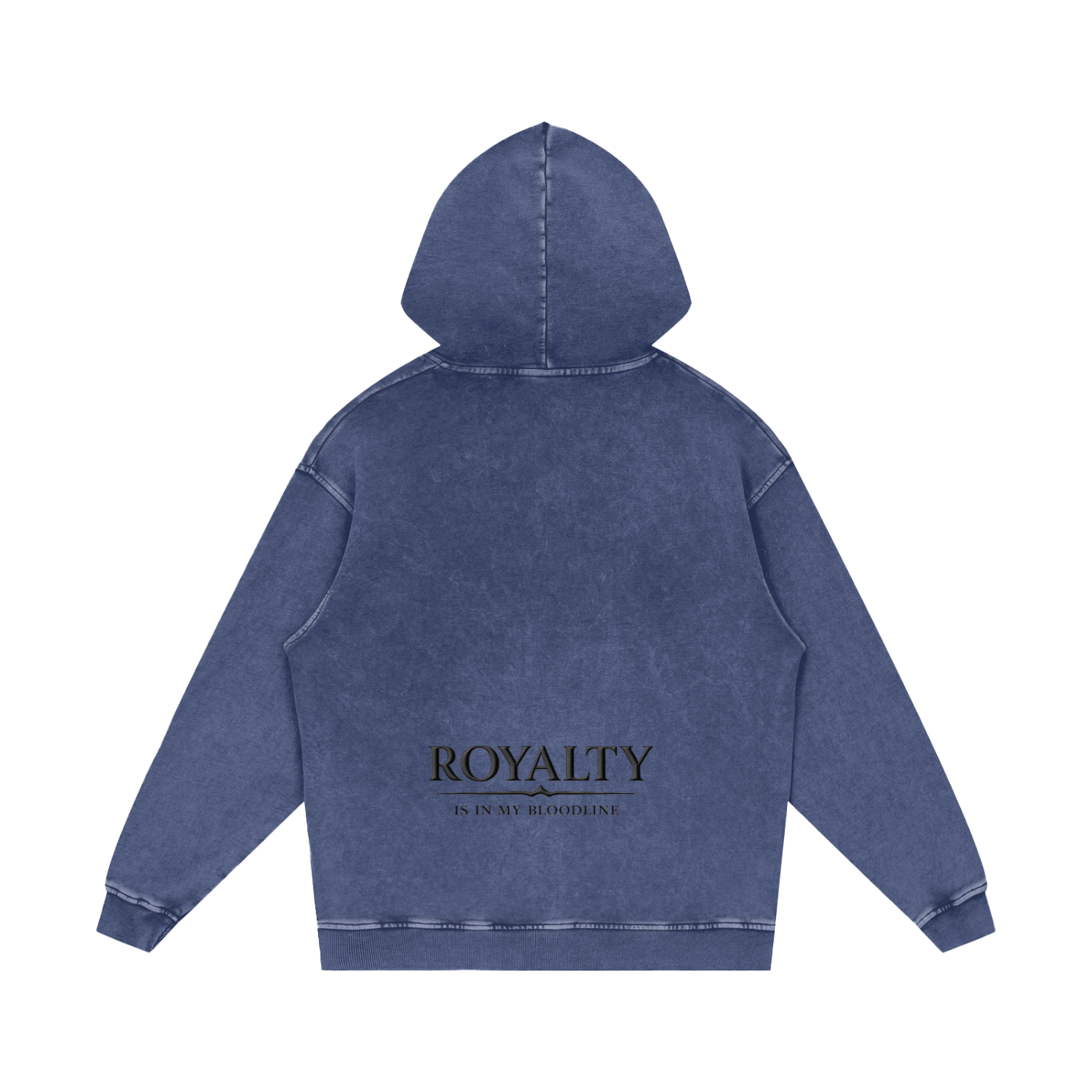 Saved By Grace Snow Washed Loose Cotton Hoodie