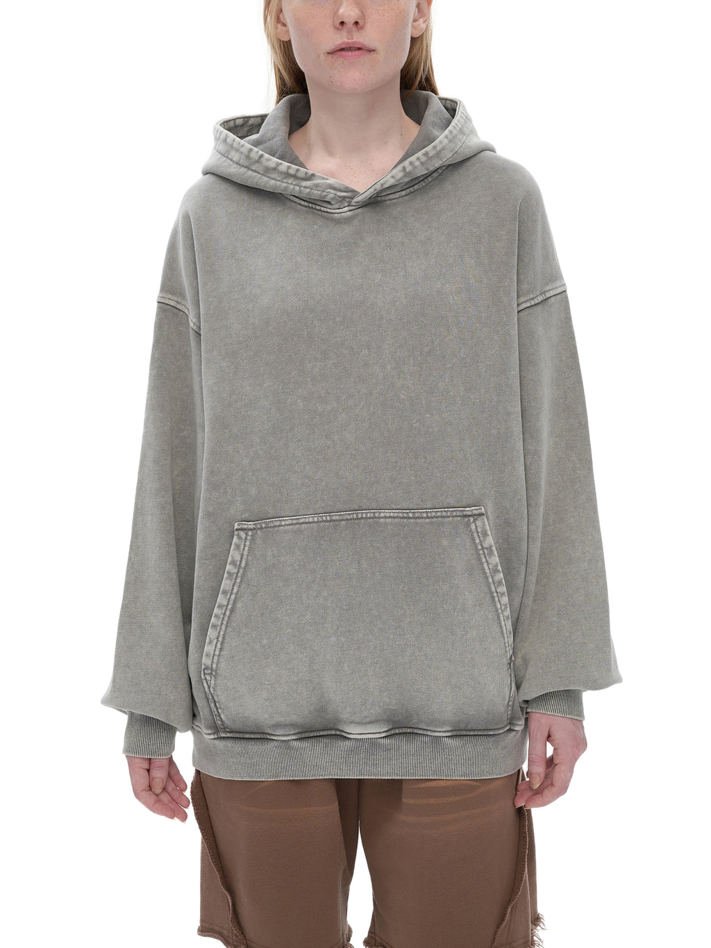 Saved By Grace Snow Washed Loose Cotton Hoodie